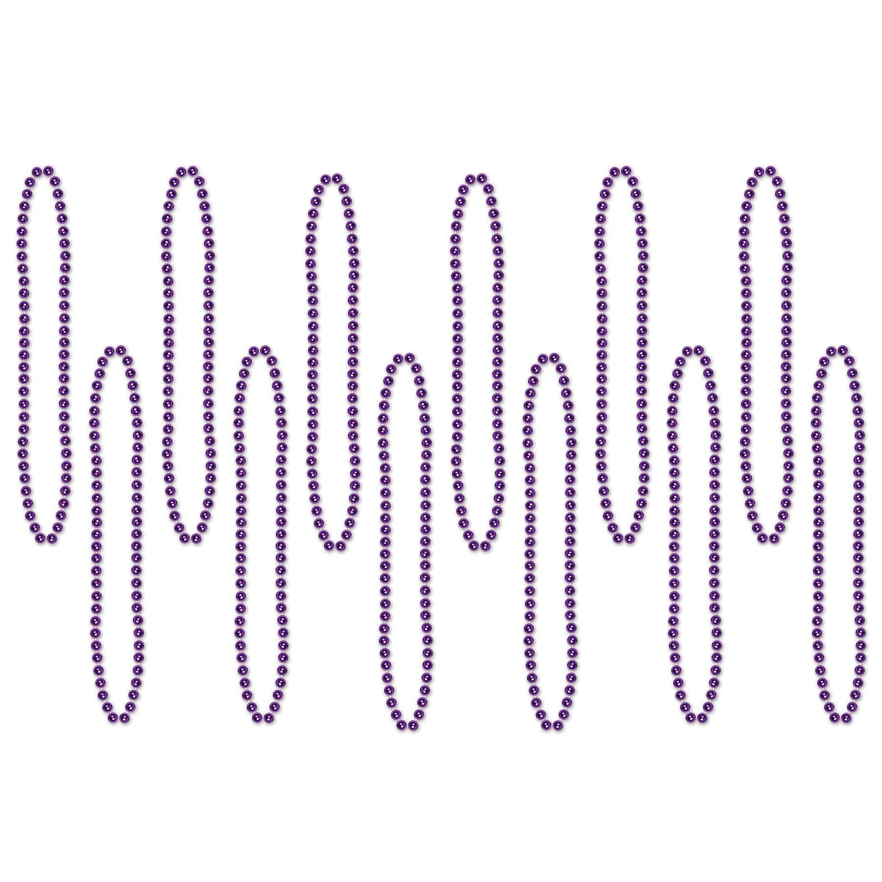 Party Bead Necklaces purple - Bulk 720 Pack