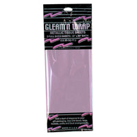 Party Gleam 'N Wrap Metallic Sheets pink - Bulk/36 Sheets