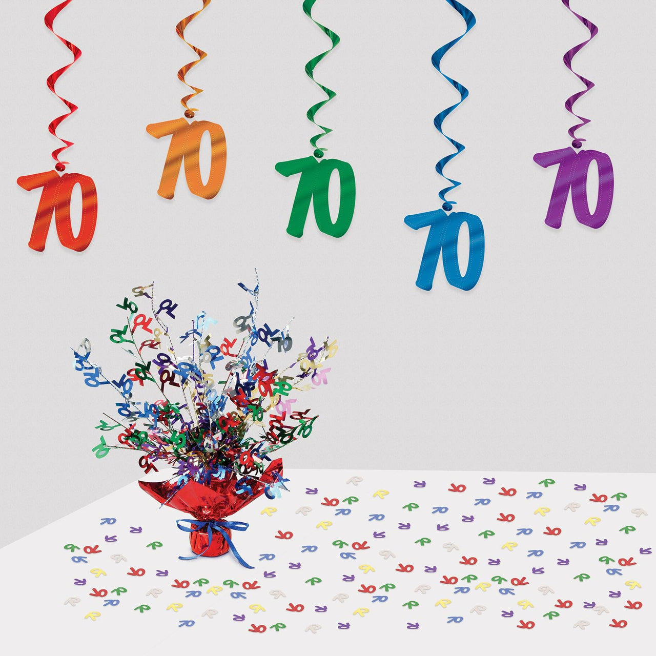confetti ''70'' Silhouettes - multi-color