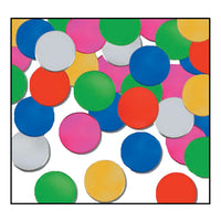 Party Confetti Dots multi-color (1 Oz per Pack) - Bulk/12 Packs