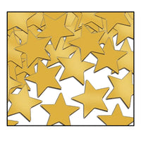 Confetti Stars Party Decoration gold (1 Oz per Pack) - Bulk/12 Packs
