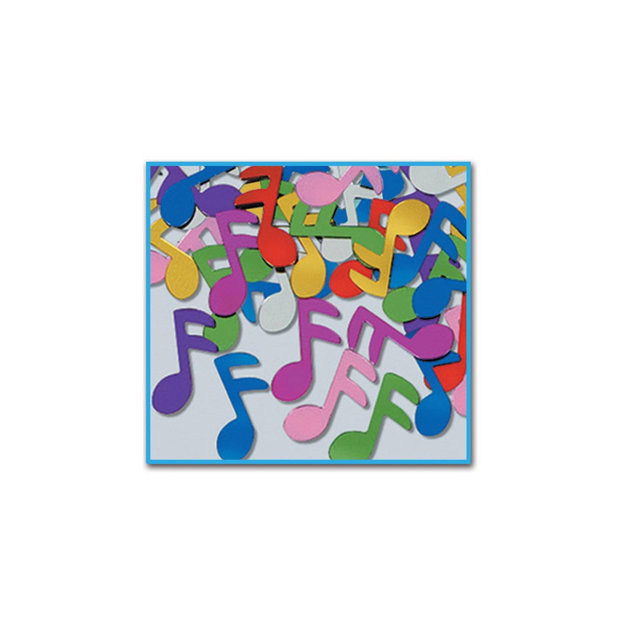 Confetti Musical Notes multi-color (1 Oz per Pack) - Bulk/12 Packs