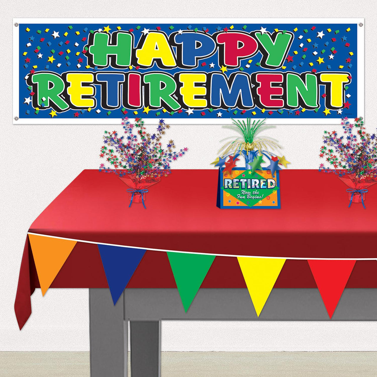 Bulk Racing Outdoor Pennant Banner multi-color (Case of 12) by Beistle