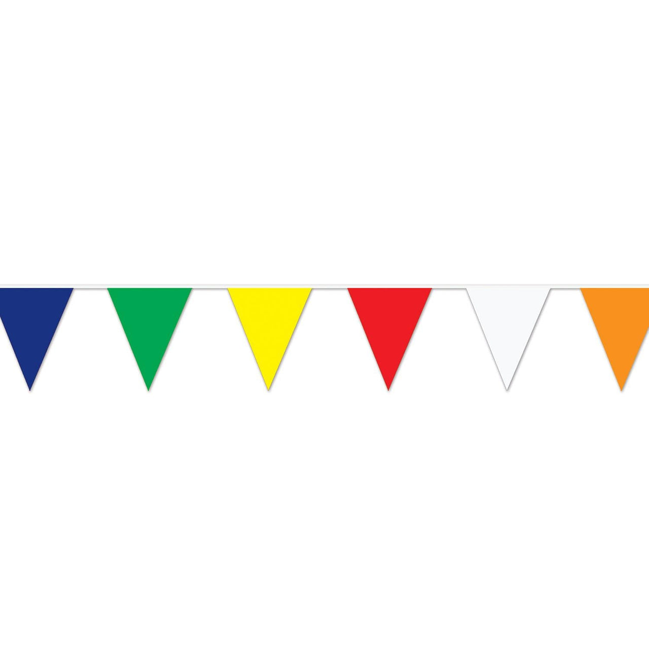 120 ft. Multi-Color Party Pennant Banner - Bulk 12 Pack