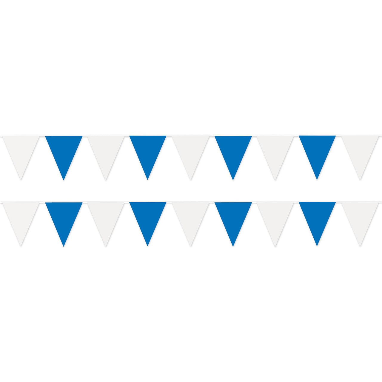Blue & White Pennant Banner, party supplies, decorations, The Beistle Company, Oktoberfest, Bulk, Holiday Party Supplies, Oktoberfest Party Supplies