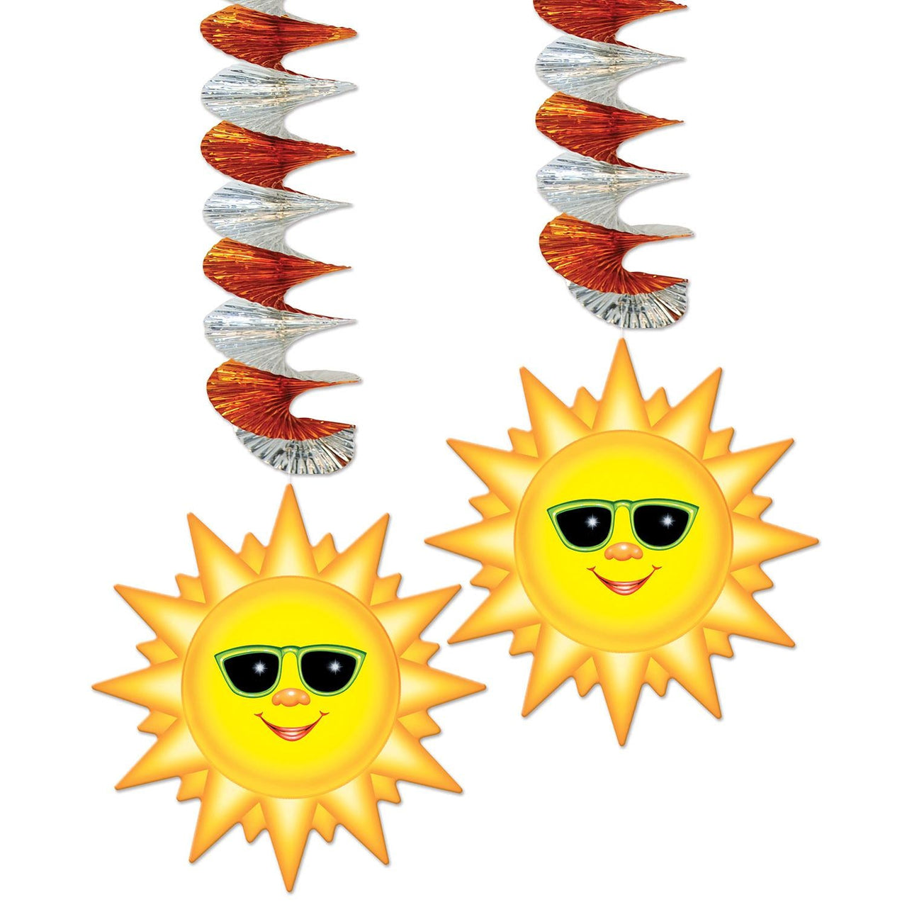 Sunburst Party Danglers - Bulk 24 Pack