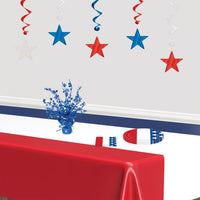 Party Decorations - Star Gleam 'N Burst Centerpiece - blue