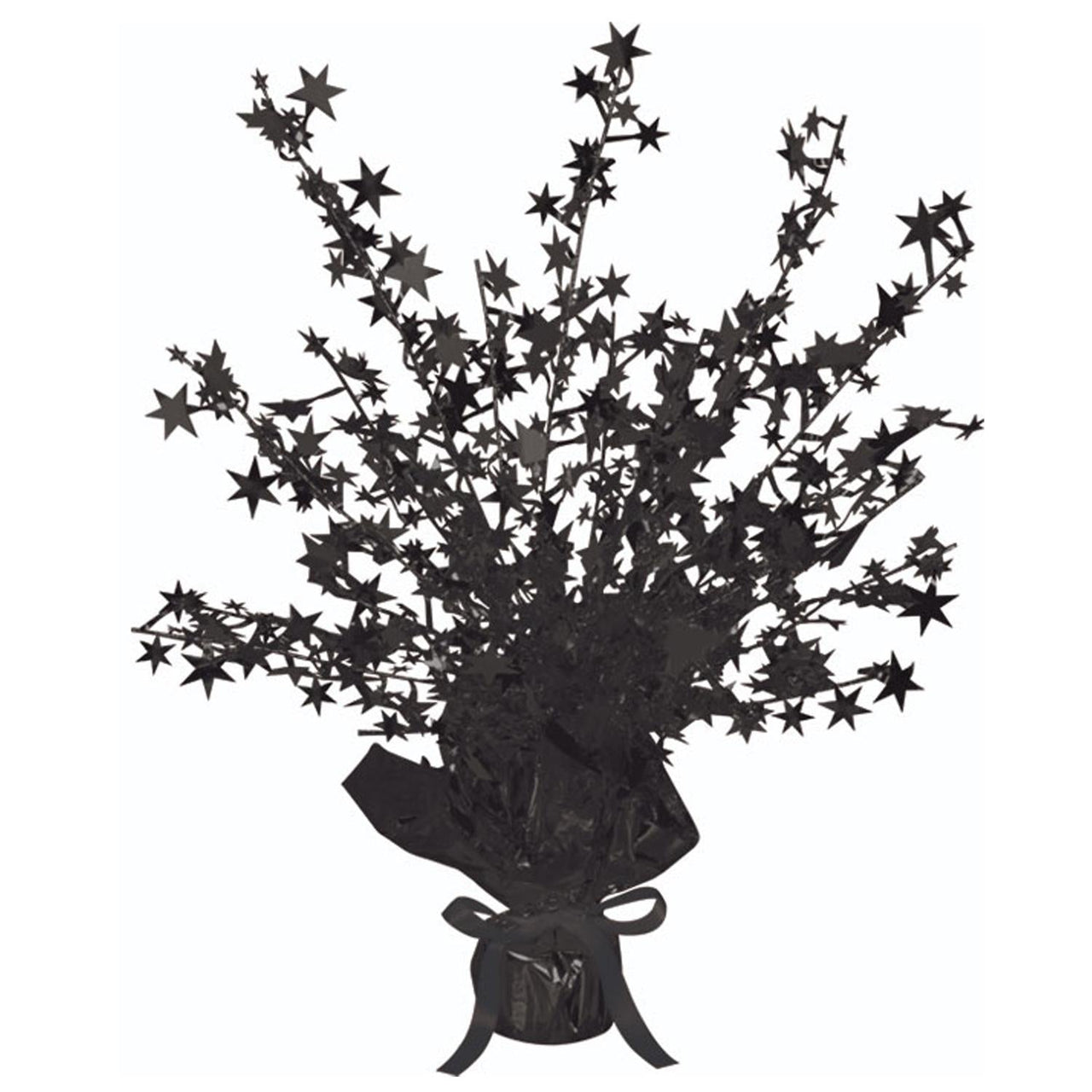Star Party Centerpiece - black - Bulk 12 Pack