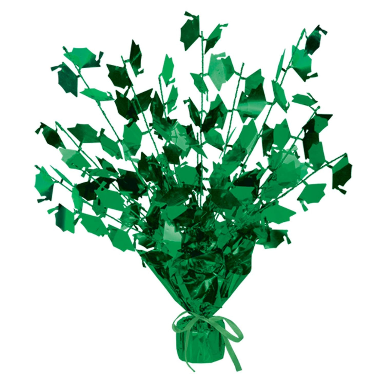 Graduation Party Centerpiece - green - Bulk 12 Pack