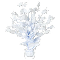 Graduation Party Centerpiece - white - Bulk 12 Pack
