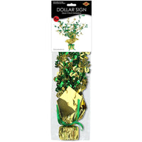 Bulk Casino Party $ Gleam 'N Burst Centerpiece (Case of 12) by Beistle