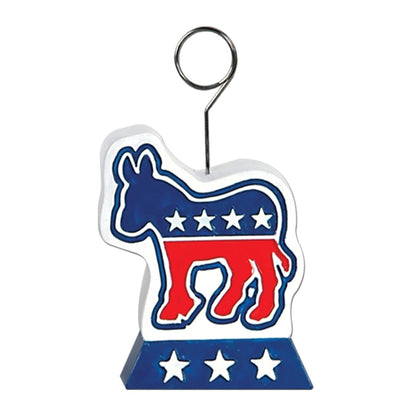 Democratic Photo/Balloon Holder - Bulk 6 Pack