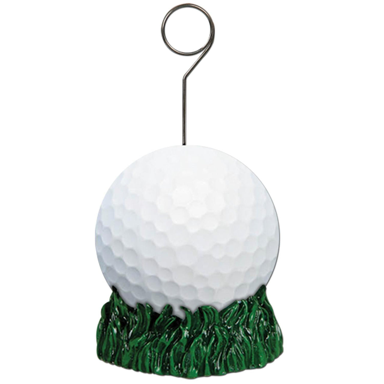 Golf Ball Party Photo/Balloon Holder - Bulk 6 Pack