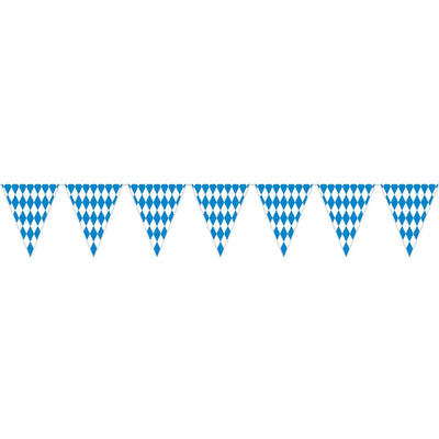 12 ft. Oktoberfest Pennant Banner (Triangle) - Bulk 12 Pack
