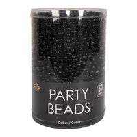 300 Pack Bulk Black Party Beads 7mm x 33 inch