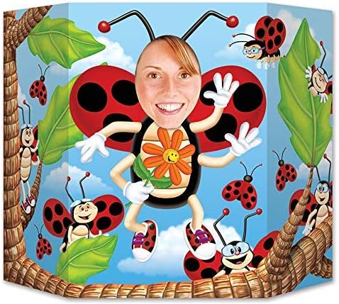 6 Pack Bulk Ladybug/Bumblebee Party Photo Prop