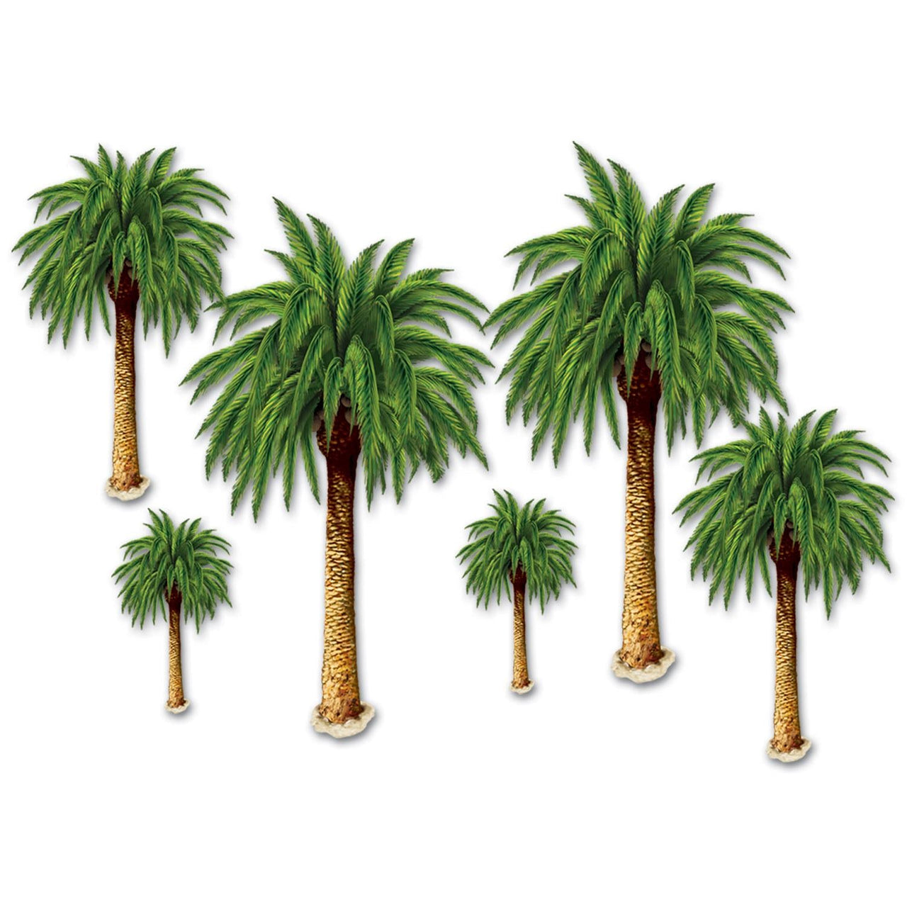 Luau Party Palm Tree Props - Bulk/72 Props
