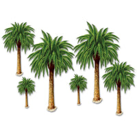 Luau Party Palm Tree Props - Bulk/72 Props