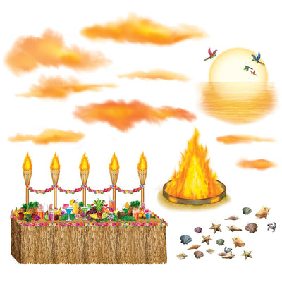 Luau Sunset Props - Bulk/348 Props