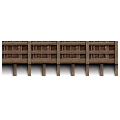 Balcony Border Trim Party Wall Decoration - Bulk 6 Pack