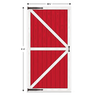 Bulk Barn Door Props (Case of 24) by Beistle