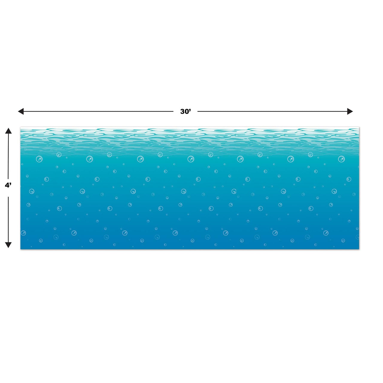 Bulk Luau Party Undersea Backdrop (Case of 6) by Beistle
