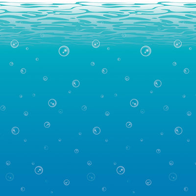 Luau Party Undersea Backdrop - Bulk 6 Pack
