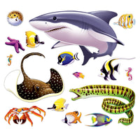 Luau Party Marine Life Props - Bulk/192 Props