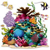Luau Party Coral Reef Prop - Bulk/12 Props