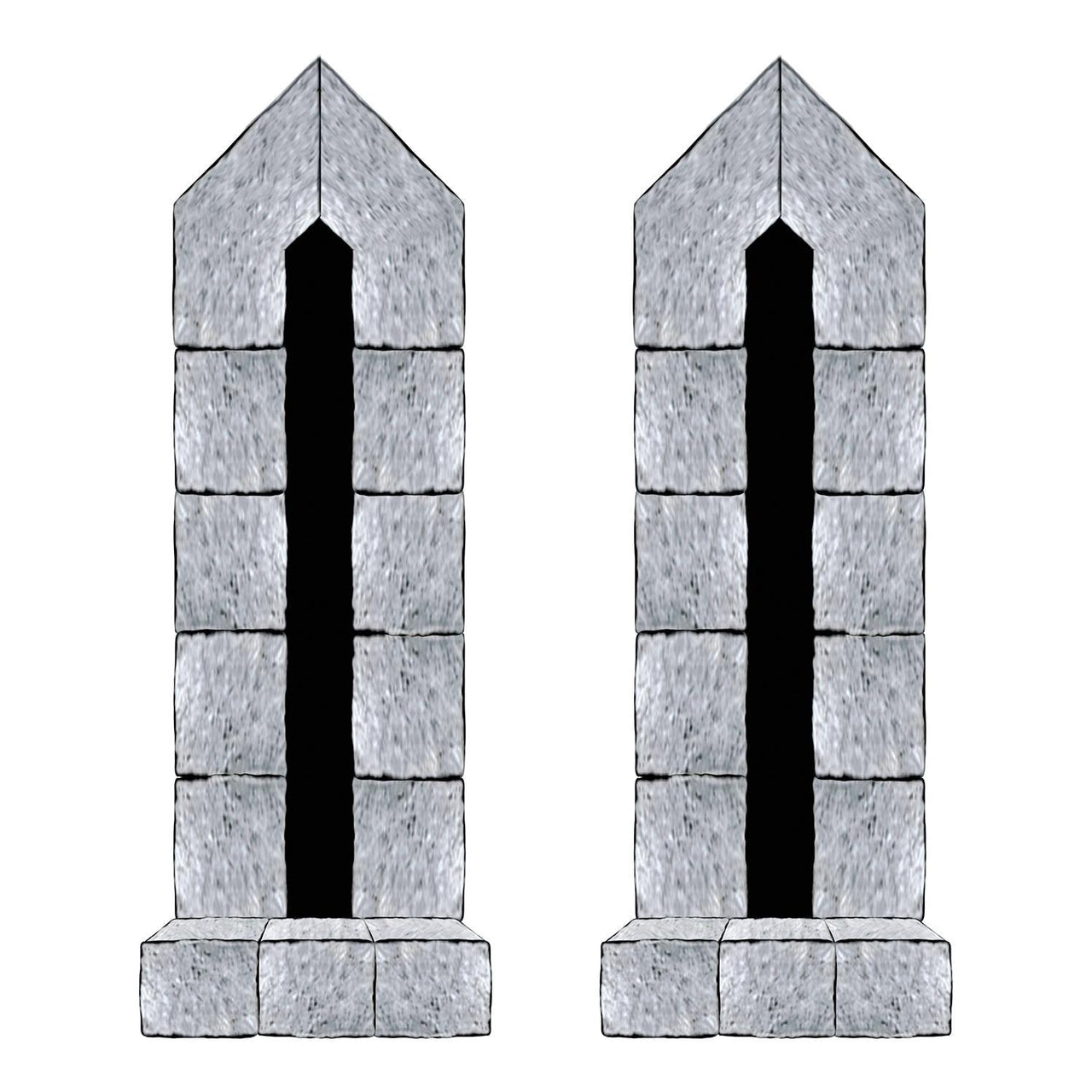 Bulk Castle Door & Window Props (Case of 108) by Beistle