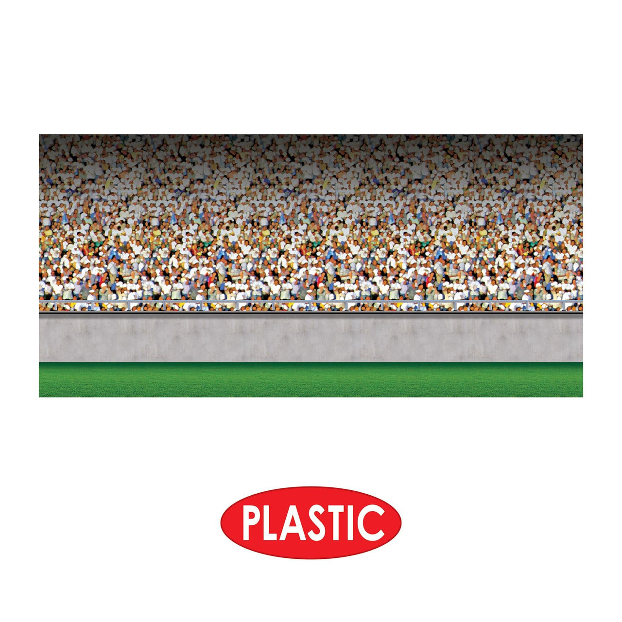 Football Party Supplies: Lower Deck Stadium Backdrop