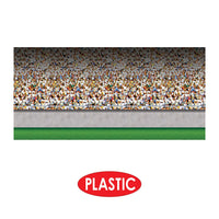 Football Party Supplies: Lower Deck Stadium Backdrop