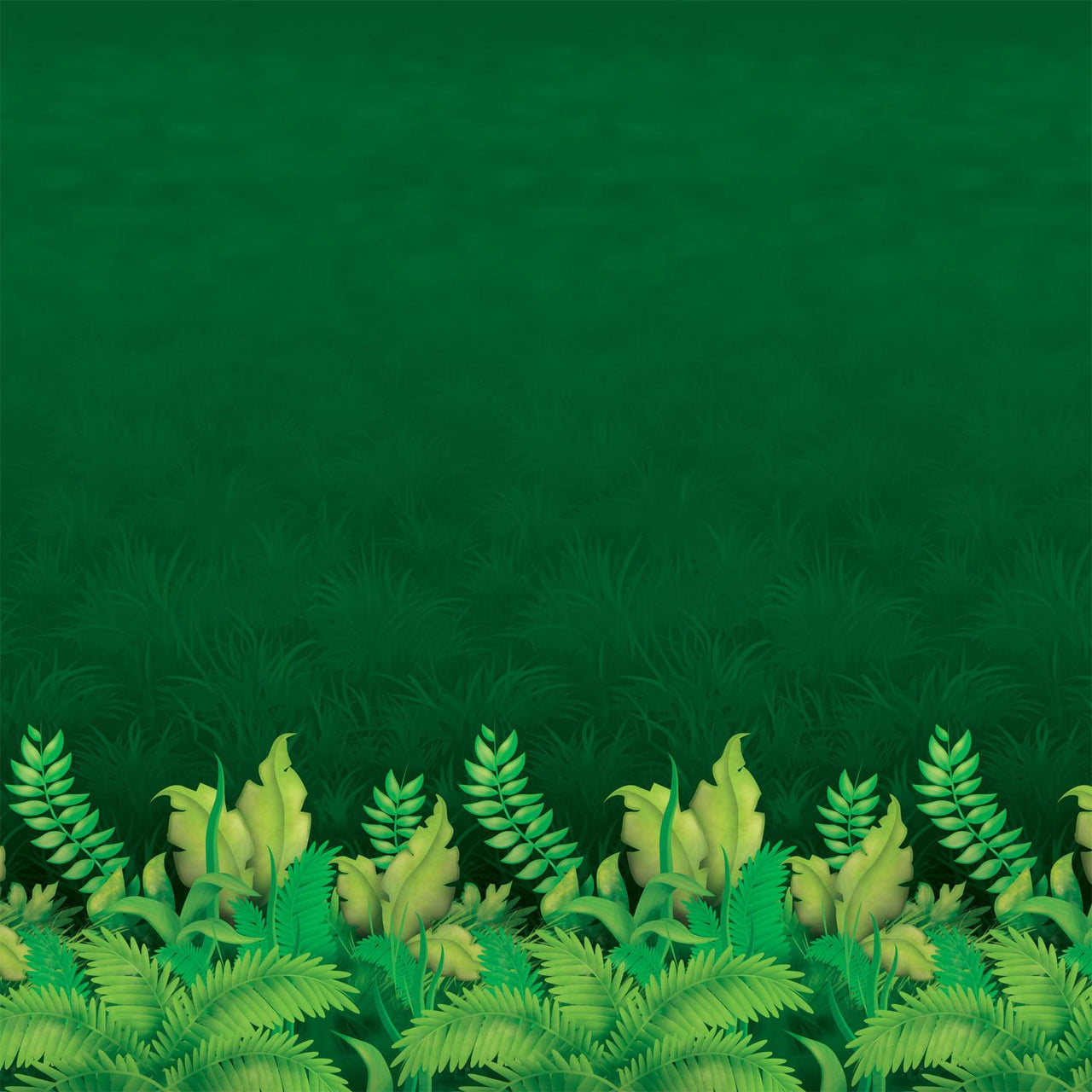 Jungle Foliage Party Backdrop - Bulk 6 Pack