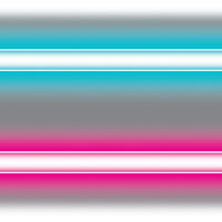 Neon Party Border Trim Wall Decoration - Bulk 6 Pack
