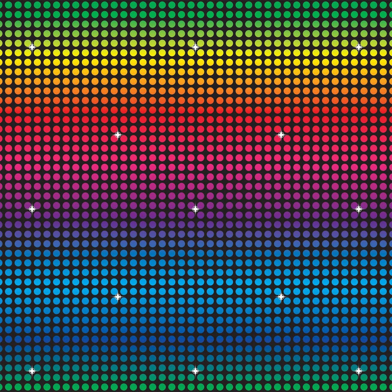 Disco Party Backdrop - Bulk 6 Pack