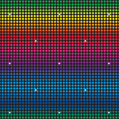 Disco Party Backdrop - Bulk 6 Pack