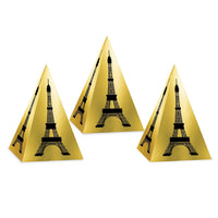 Eiffel Tower Party Favor Boxes - Bulk 36 Pack
