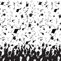 Graduation Party Backdrop - Bulk 6 Pack
