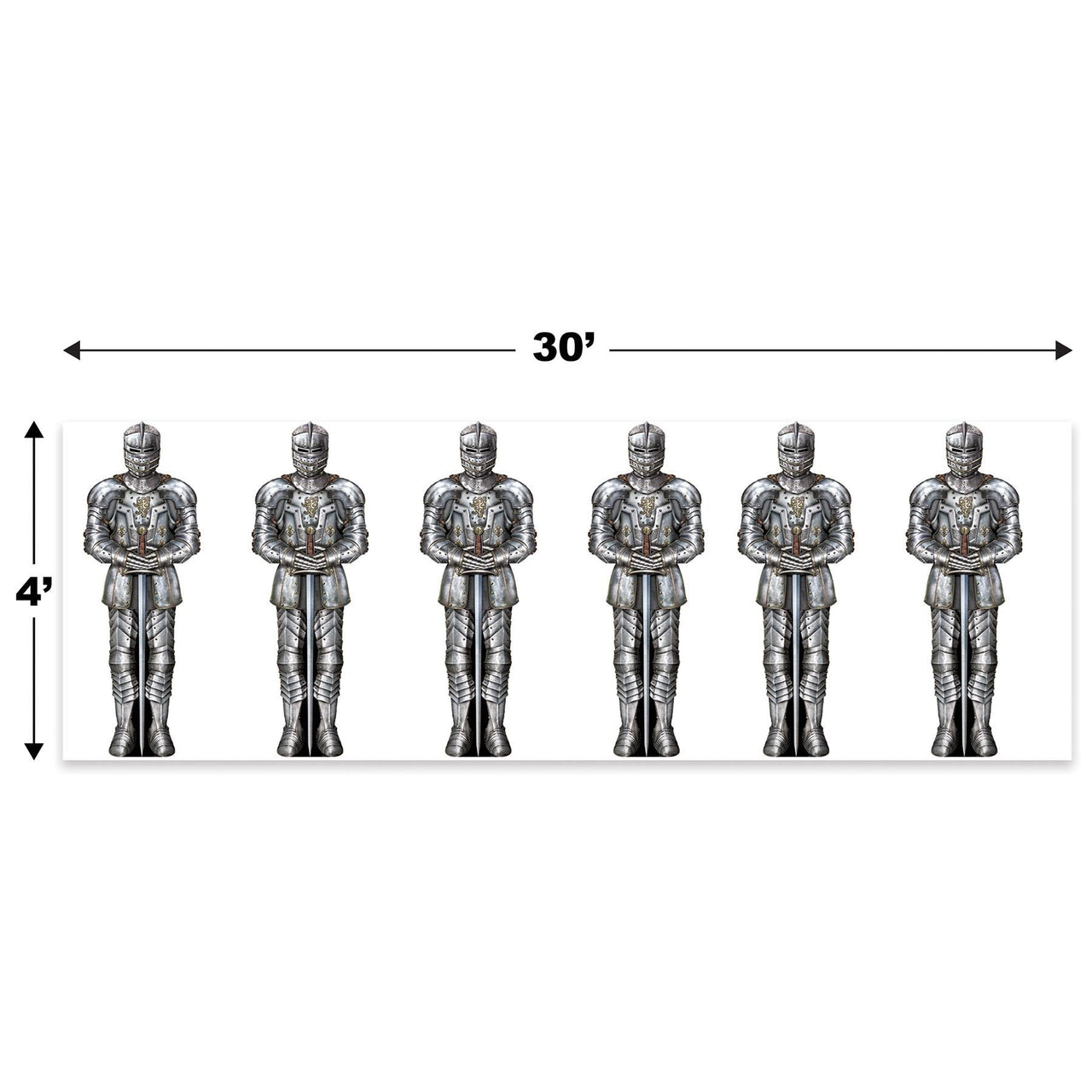 Wall Of Knights Backdrop