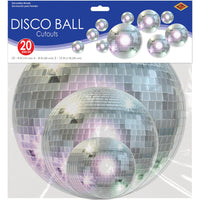 Bulk Disco Ball Cutouts (Case of 240) by Beistle