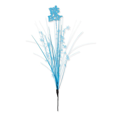 Glittered It's A Boy Metallic Star Spray - Bulk/12 Star Sprays