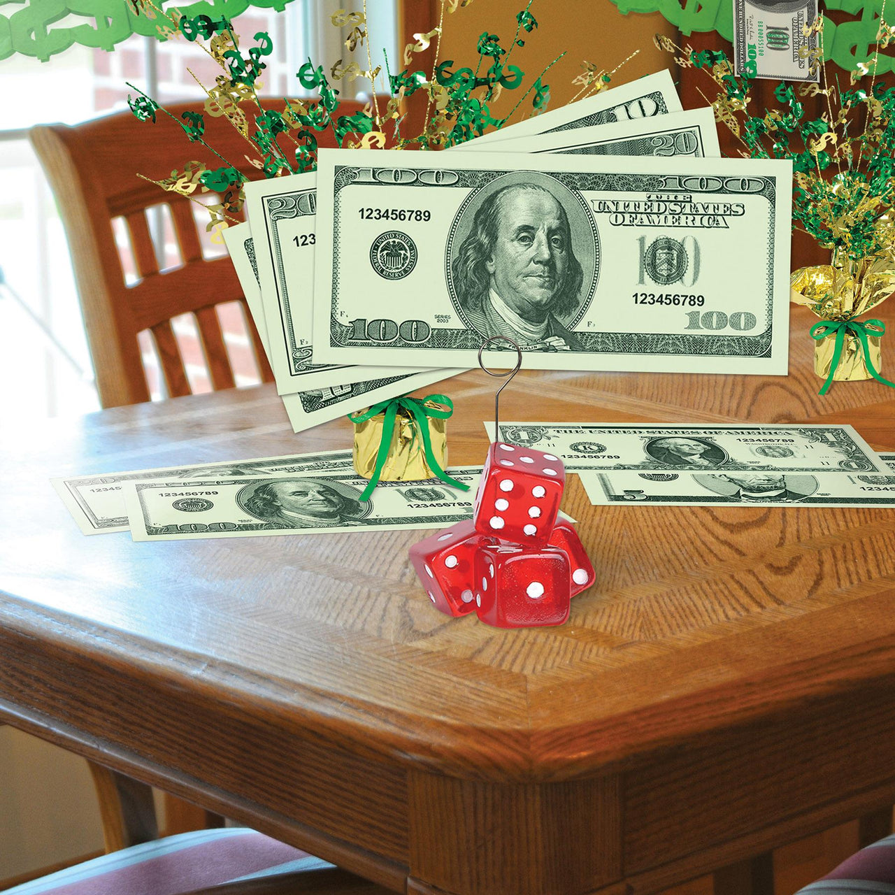 Bulk Casino Play Money (Case of 1200) by Beistle