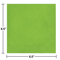 240 pc Bulk Fresh Lime Green Value Friendly Luncheon Napkins