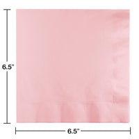 240 pc Bulk Classic Pink Value Friendly Luncheon Napkins