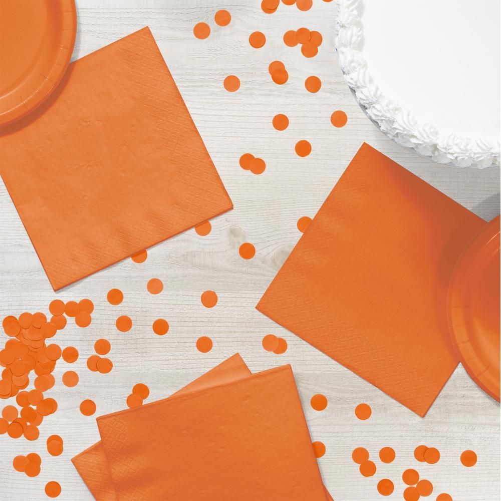 Sunkissed Orange Napkins, 20 ct Party Decoration
