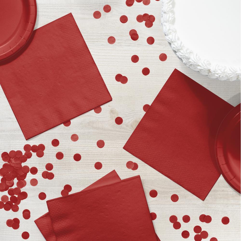 Classic Red Napkins, 20 ct Party Decoration