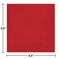 240 pc Bulk Classic Red Value Friendly Luncheon Napkins