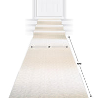 Bulk Wedding Decorations Elite Collection Aisle Runner by Beistle