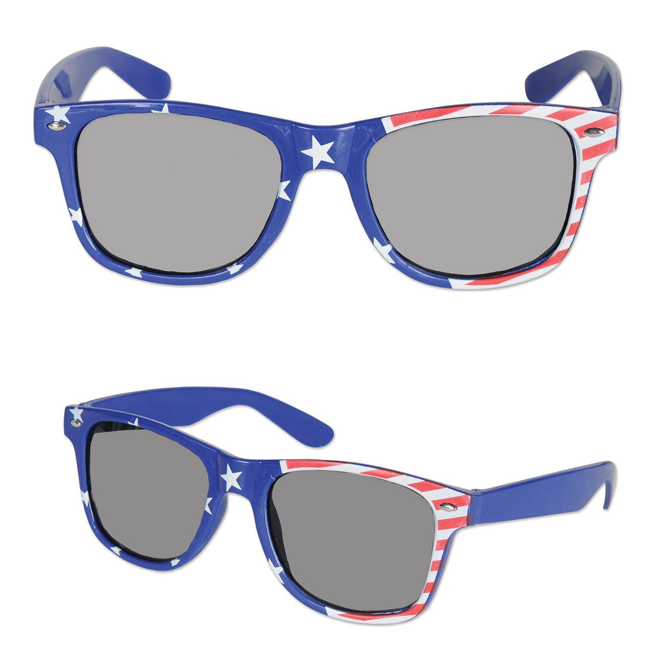 Patriotic Glasses - Bulk 6 Pack