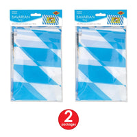 Bavarian Flag, party supplies, decorations, The Beistle Company, Oktoberfest, Bulk, Holiday Party Supplies, Oktoberfest Party Supplies